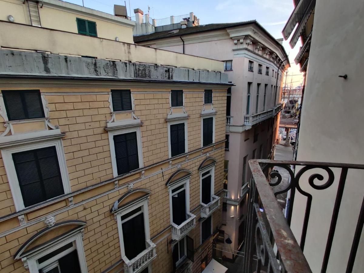 Doge Cambiaso- Davanti All'Acquario - Grande Terrazza Privata - Palazzo Nobiliare Storico Генуа Екстериор снимка