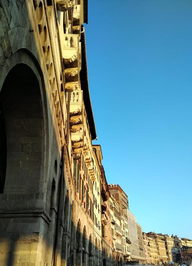 Doge Cambiaso- Davanti All'Acquario - Grande Terrazza Privata - Palazzo Nobiliare Storico Генуа Екстериор снимка