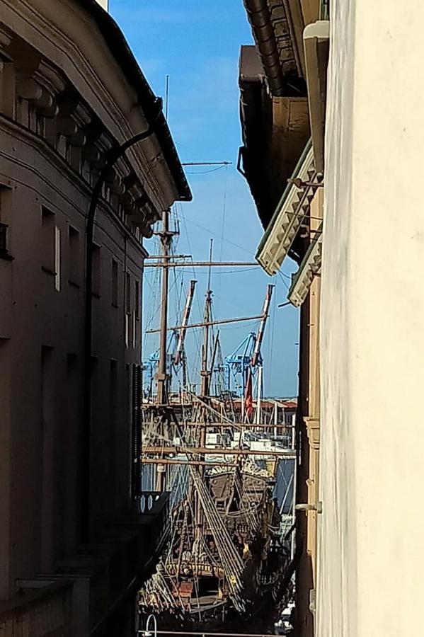 Doge Cambiaso- Davanti All'Acquario - Grande Terrazza Privata - Palazzo Nobiliare Storico Генуа Екстериор снимка