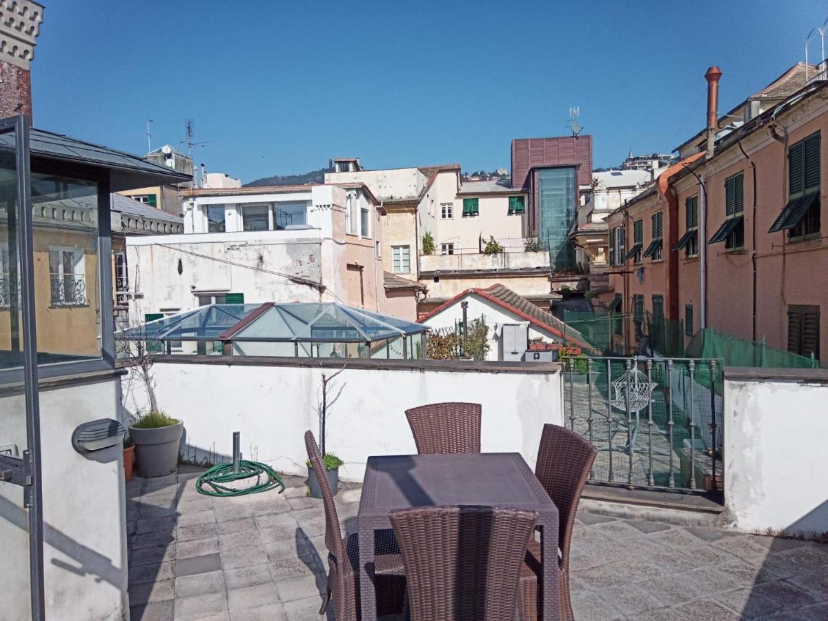 Doge Cambiaso- Davanti All'Acquario - Grande Terrazza Privata - Palazzo Nobiliare Storico Генуа Екстериор снимка
