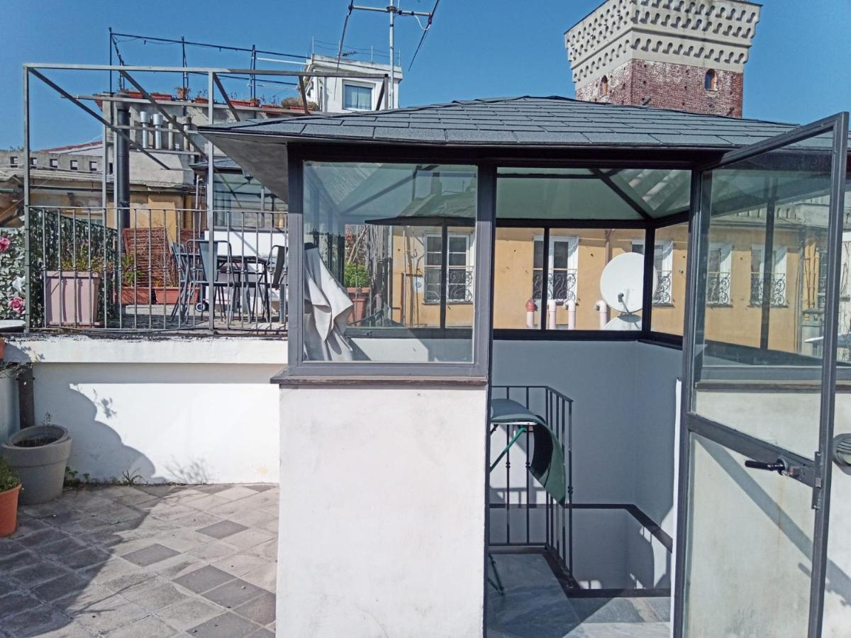 Doge Cambiaso- Davanti All'Acquario - Grande Terrazza Privata - Palazzo Nobiliare Storico Генуа Екстериор снимка