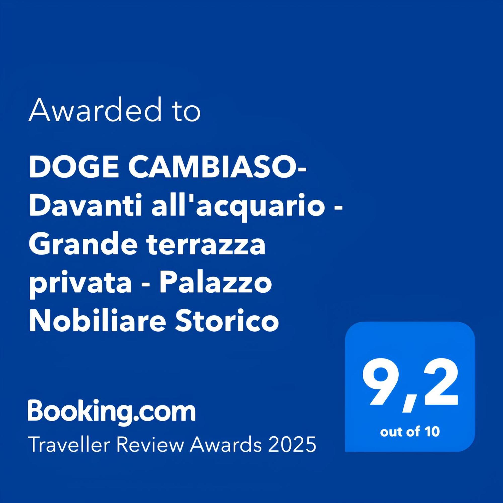 Doge Cambiaso- Davanti All'Acquario - Grande Terrazza Privata - Palazzo Nobiliare Storico Генуа Екстериор снимка